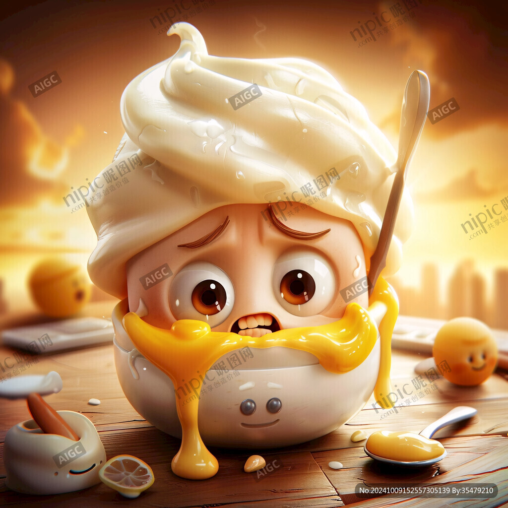 情绪拟人3d元素