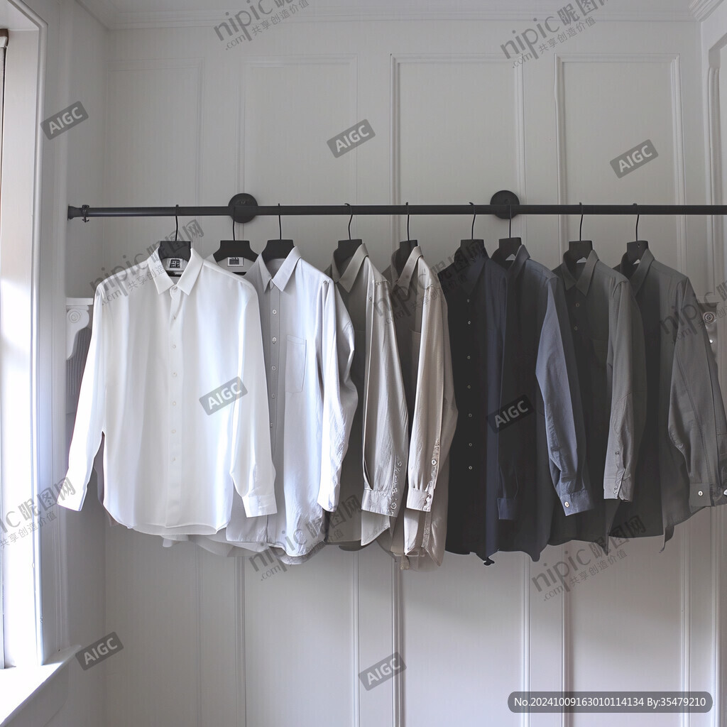 衣服挂拍高清图