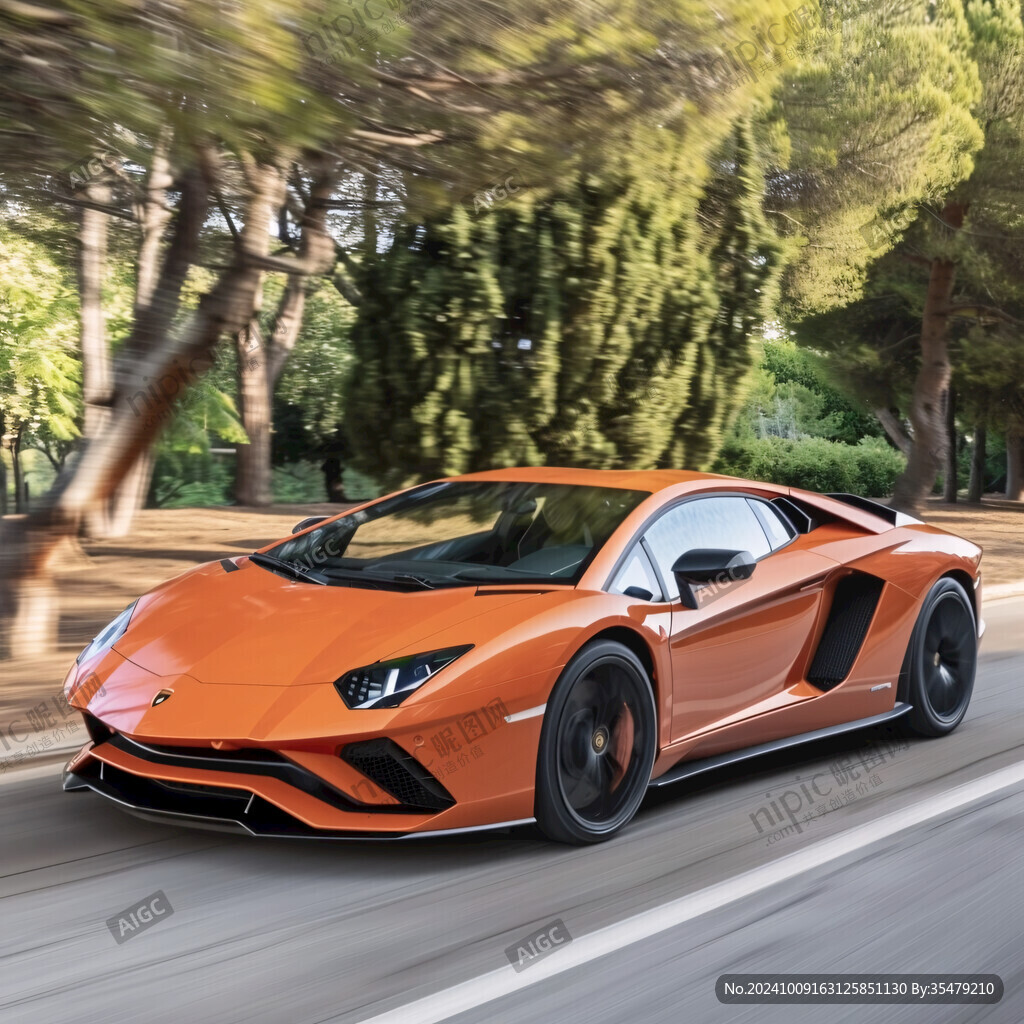 兰博基尼跑车