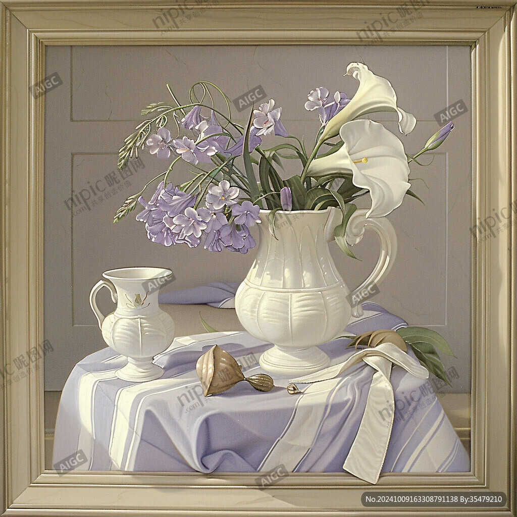 室内设计插花家居饰画