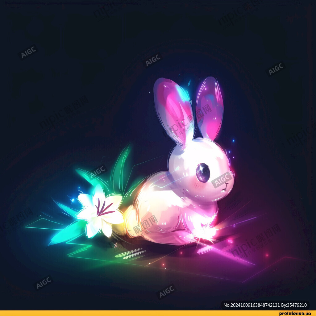 兔子灯素材