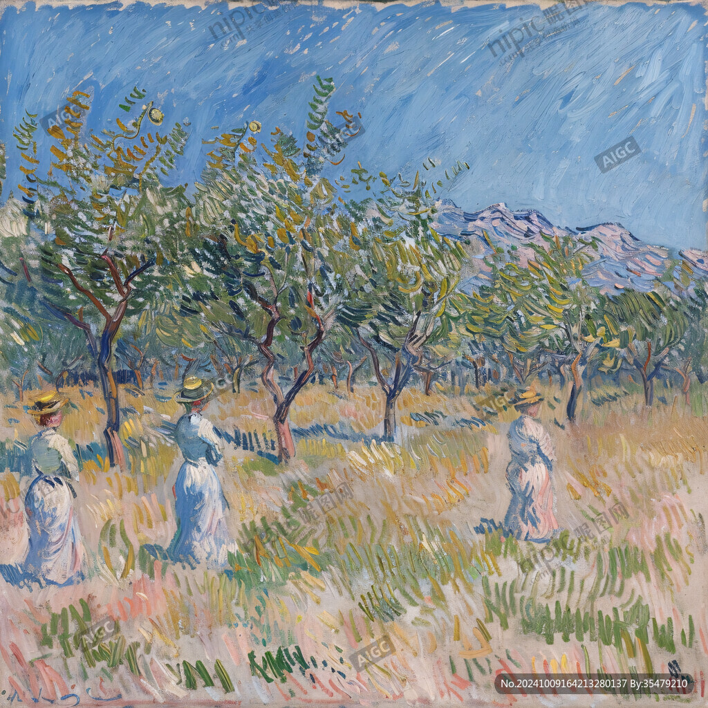 梵高风景画
