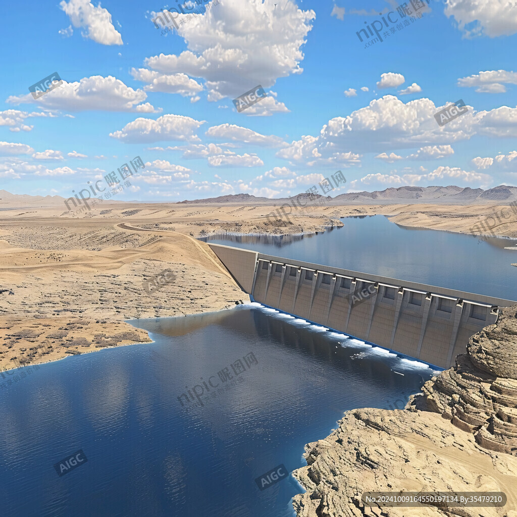 水库厂房水库建筑