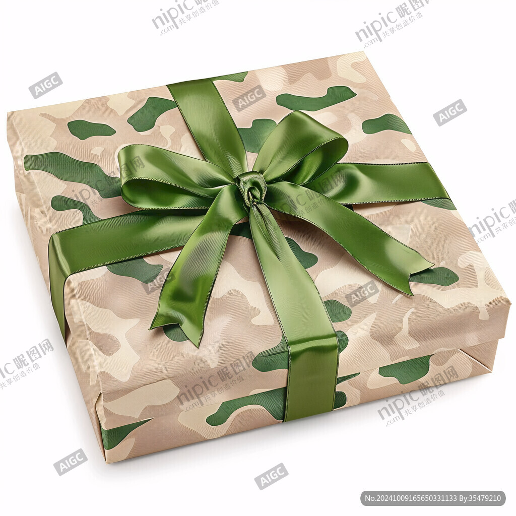 礼品包装绿金礼盒包装