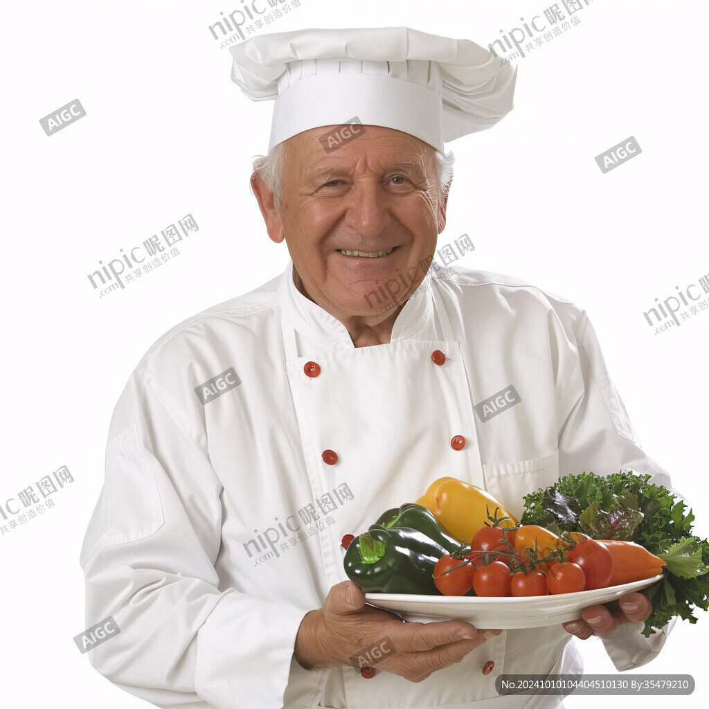 中年男厨师邀请头像