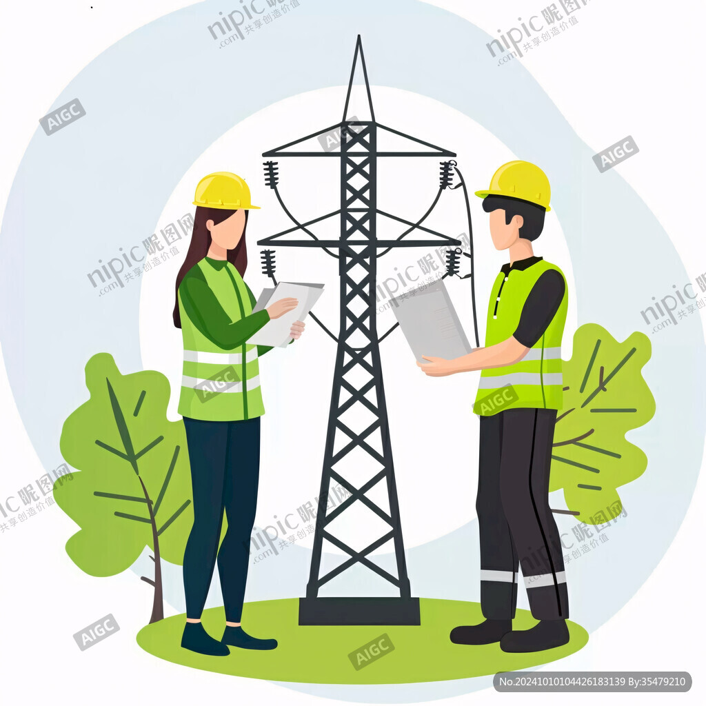 电力局插画