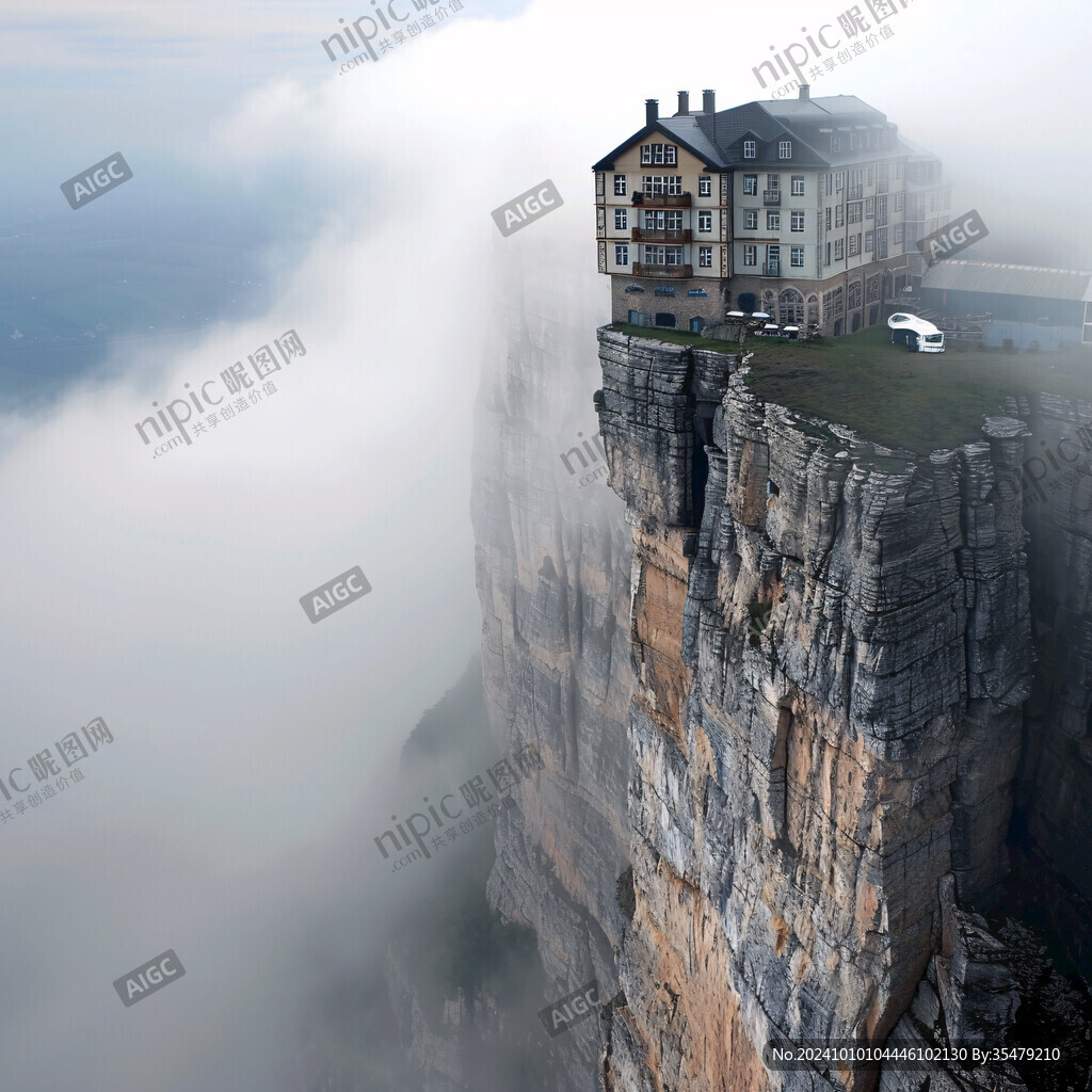 悬崖上的宾馆