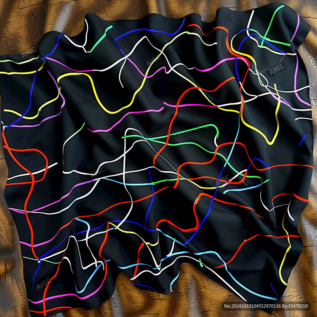 迷彩纹色块线条素材