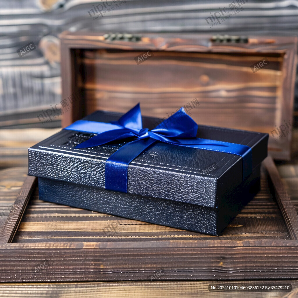 蓝色系礼盒