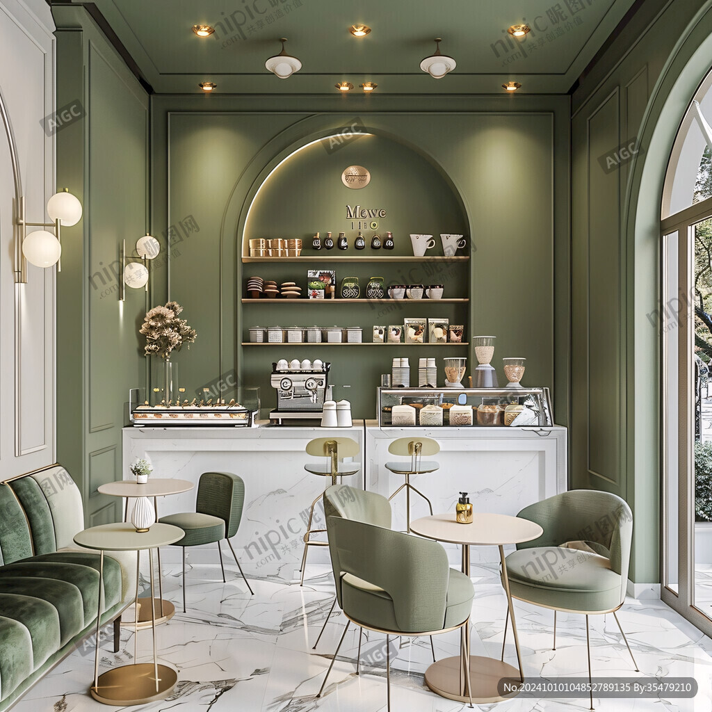 餐饮咖啡网红休息区