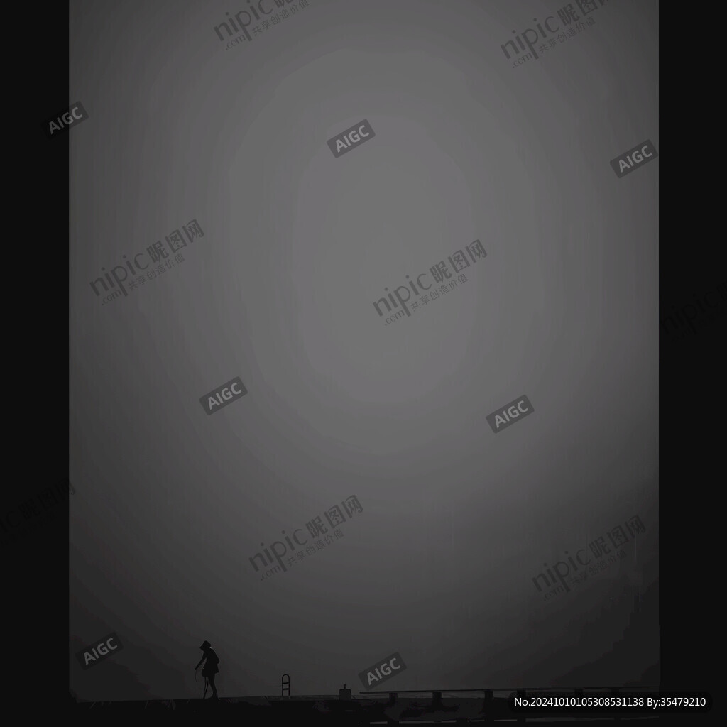 孤身一人背景素材