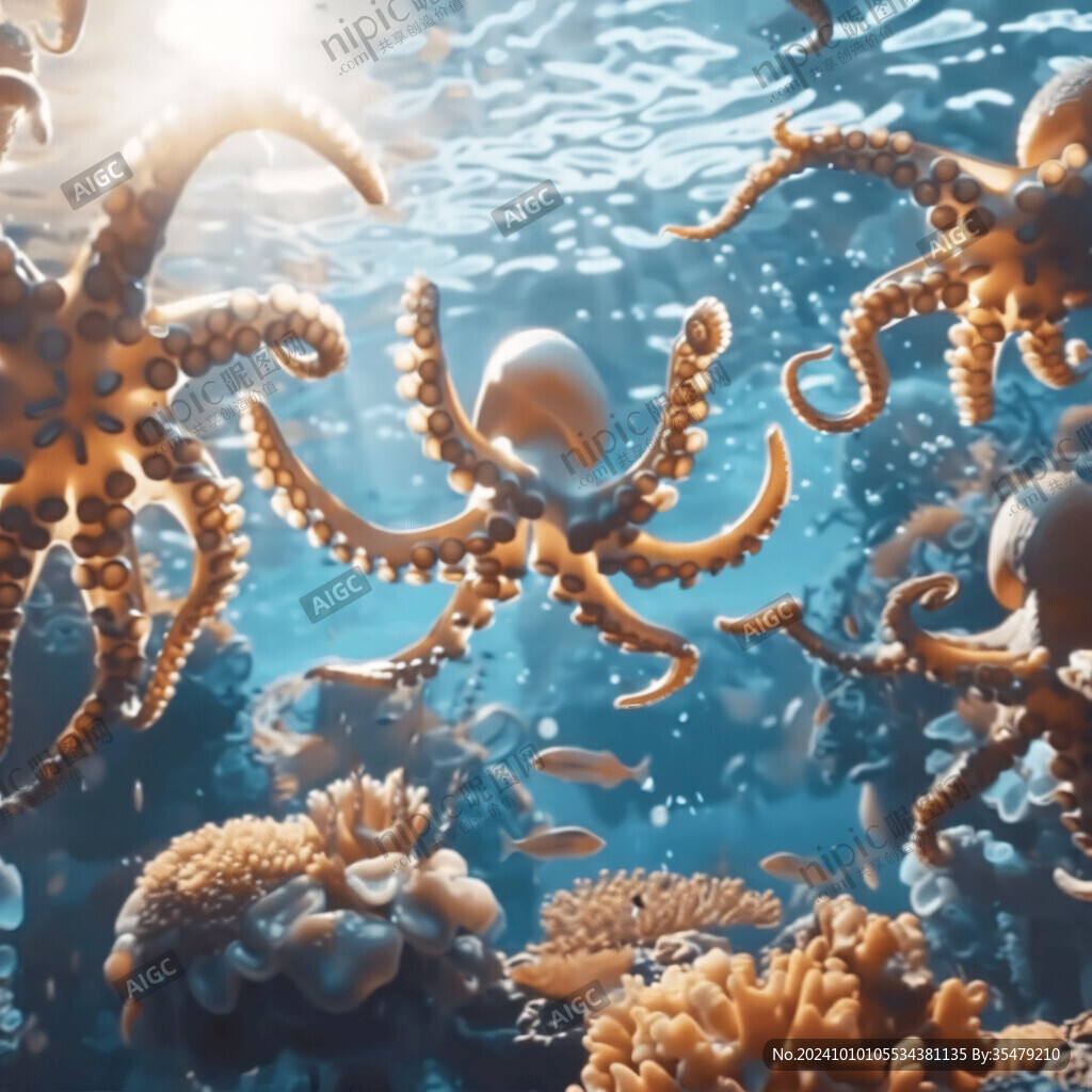 海底世界3d立体背景