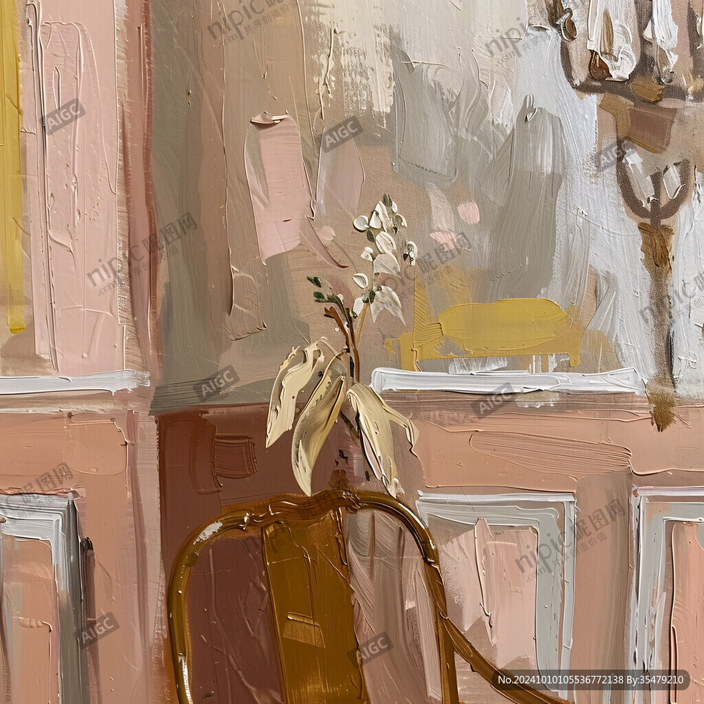 装潢彩绘手绘插画插图