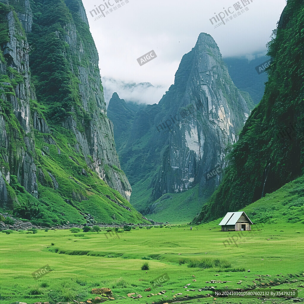 山脉草地清江画廊漂流