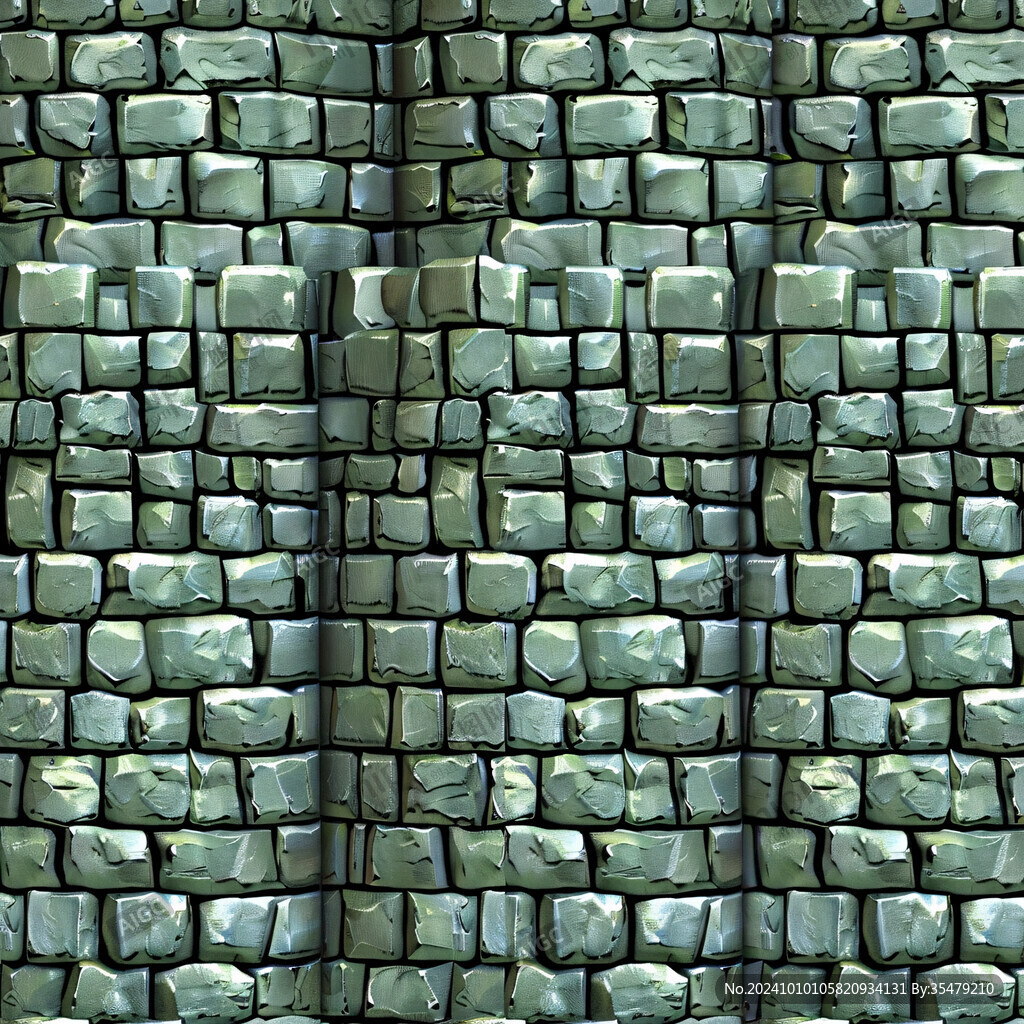 绿色砖墙壁文化石墙