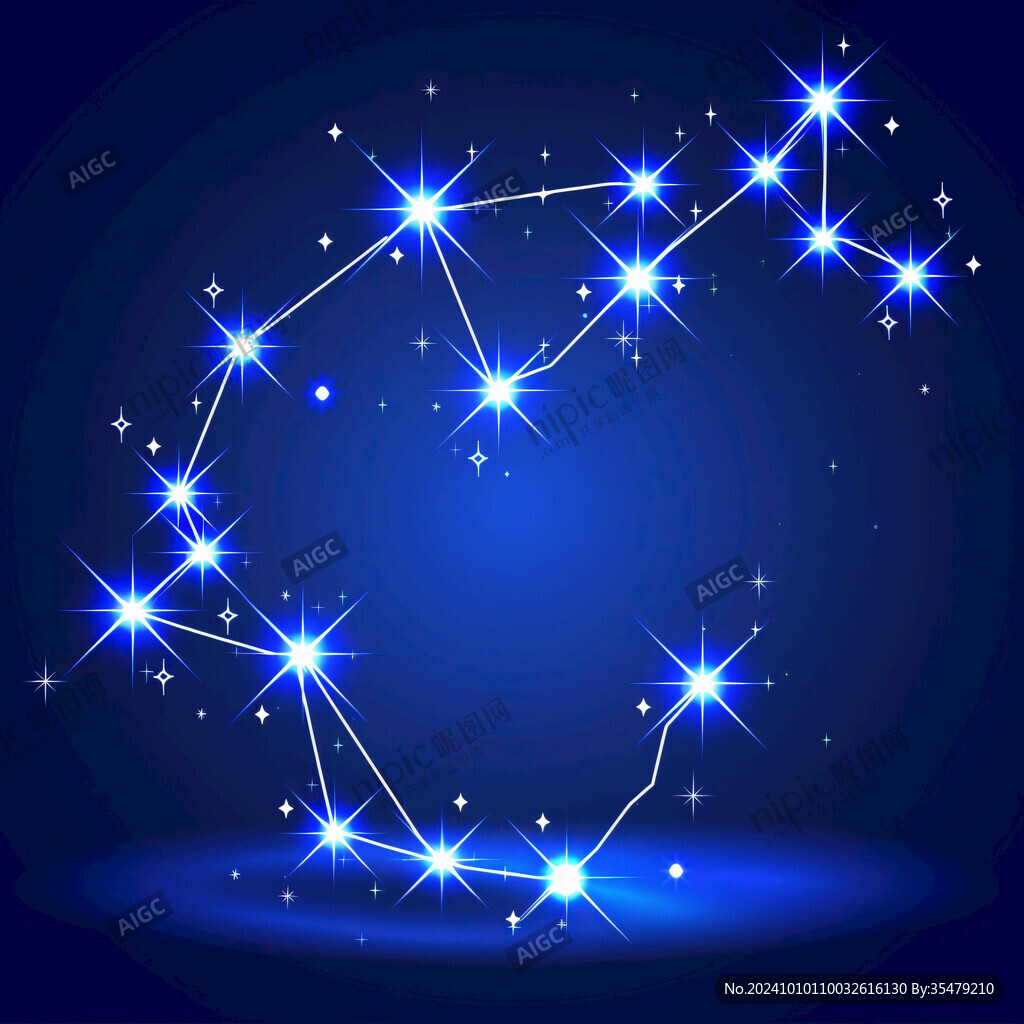 星座天文星空设计