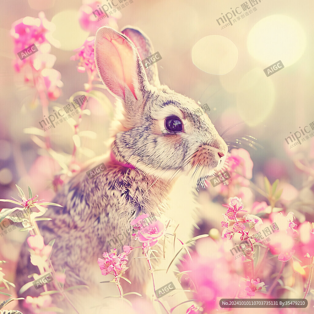 兔子动物本子封面