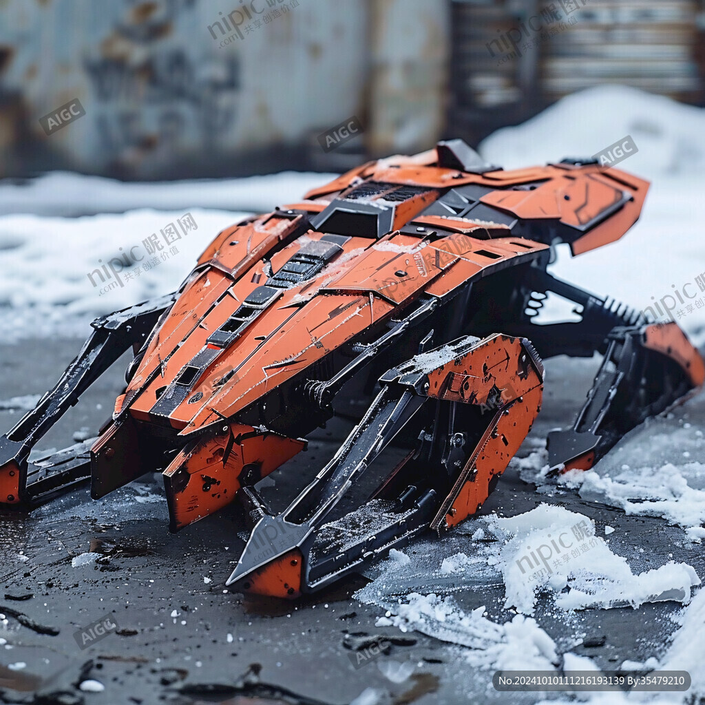 后现代机械科幻未来派