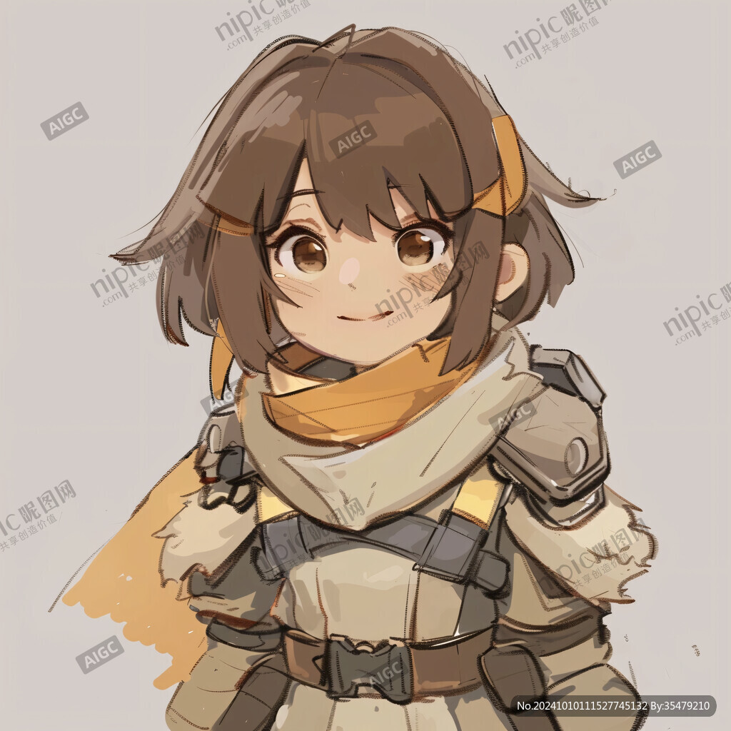 机甲风卡通人物