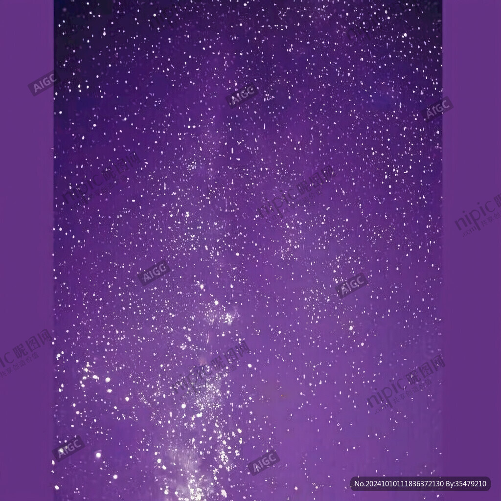 渐变色浪漫星空紫
