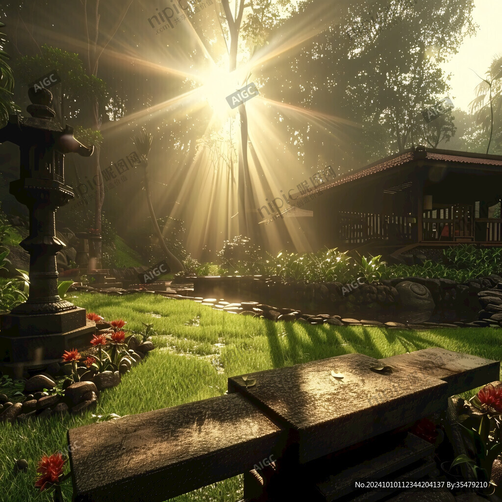 写实风游戏景观设计