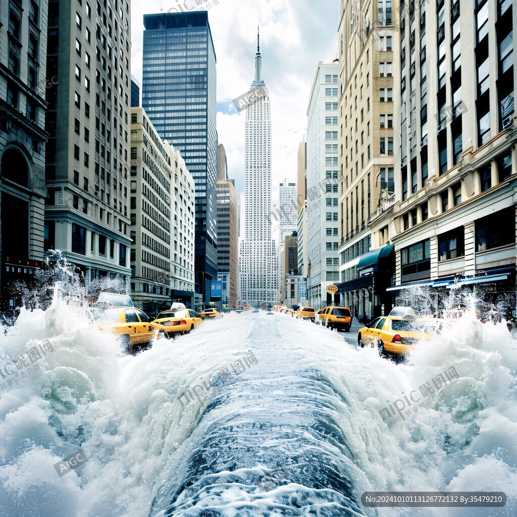 立体画3d城市立体画