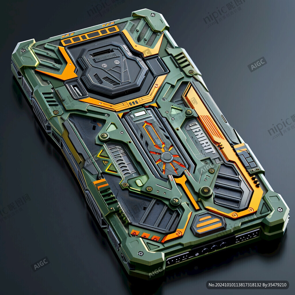 机械风格手机壳设计