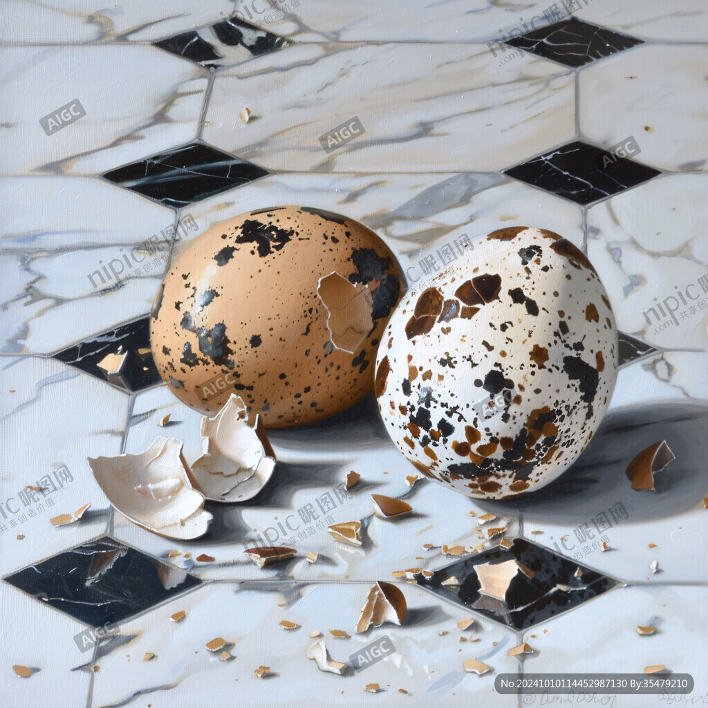 碎蛋壳图片