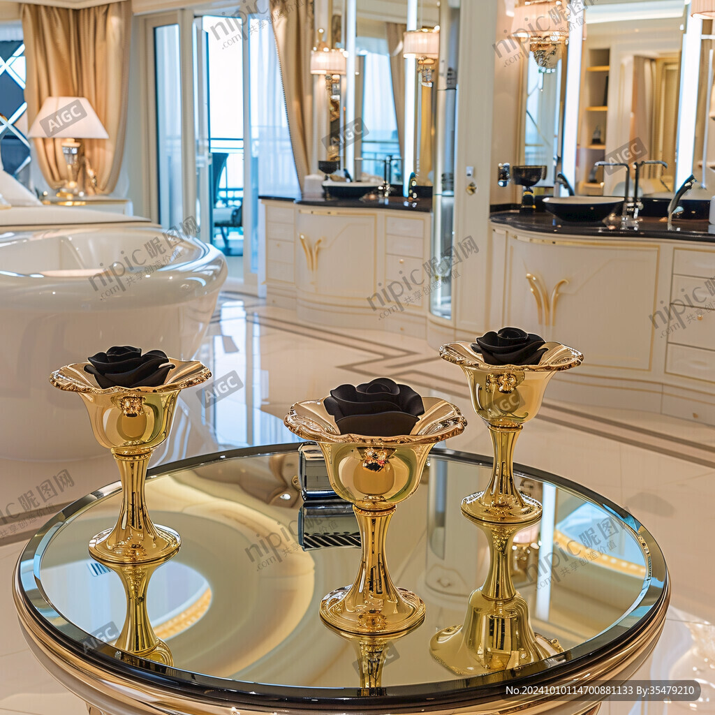 法式豪宅陈设细节