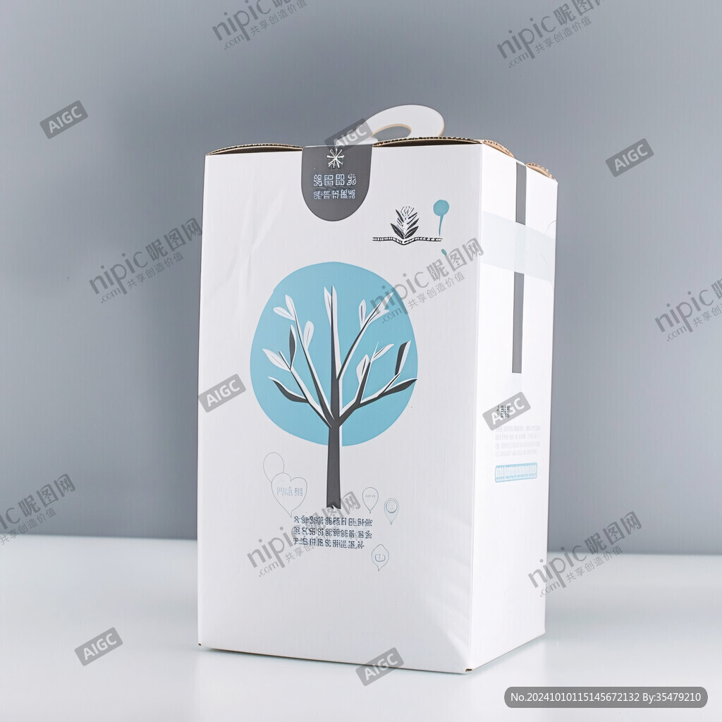 酸奶手提盒包装设计