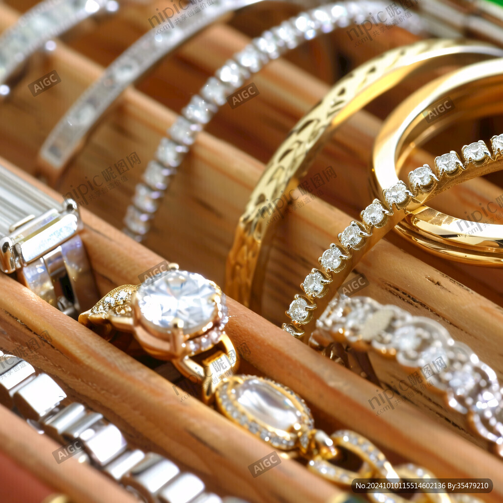 珠宝首饰背景素材