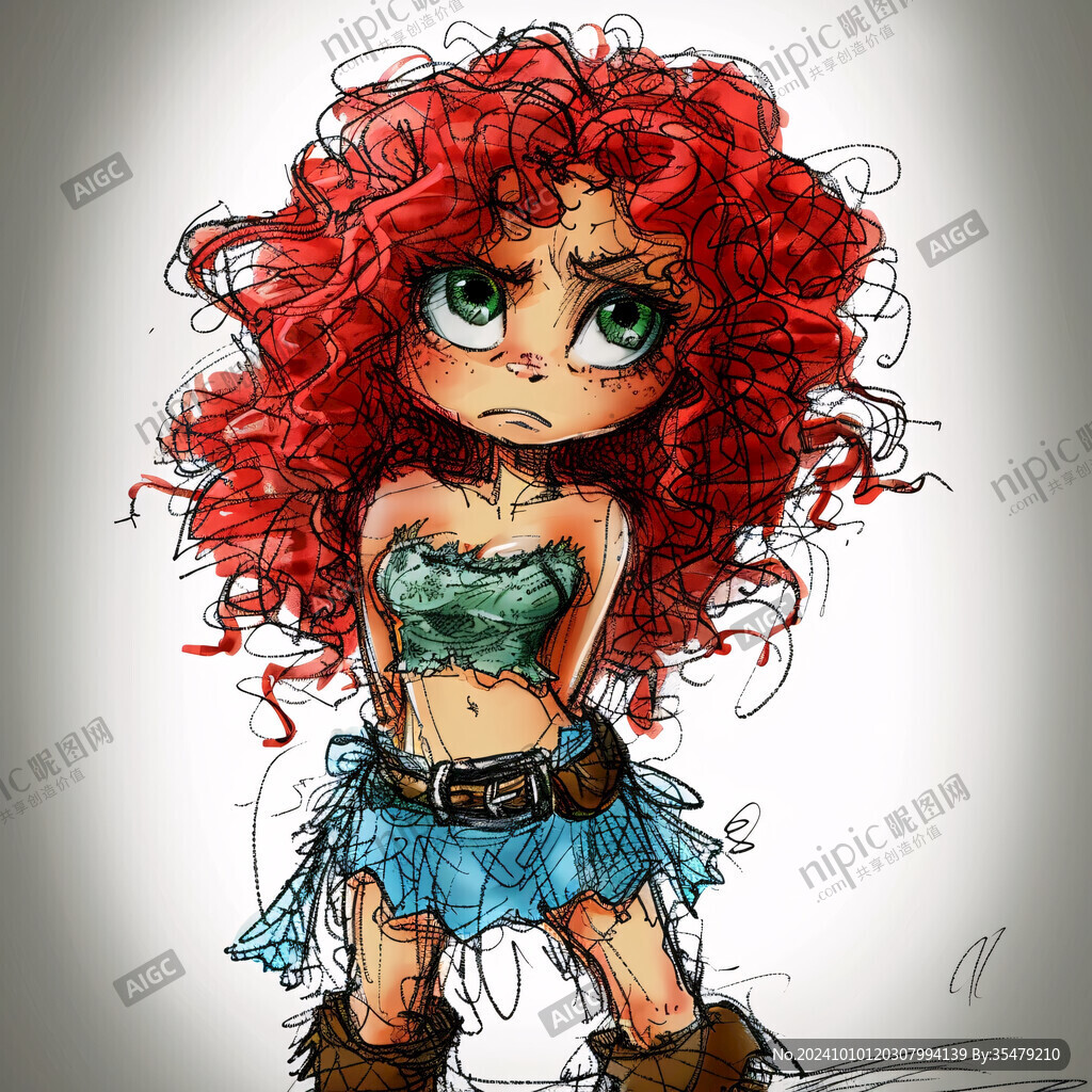 卡通写实漫画人物设计