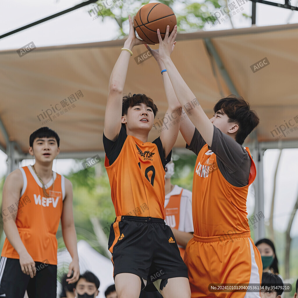 运动会蓝球比赛