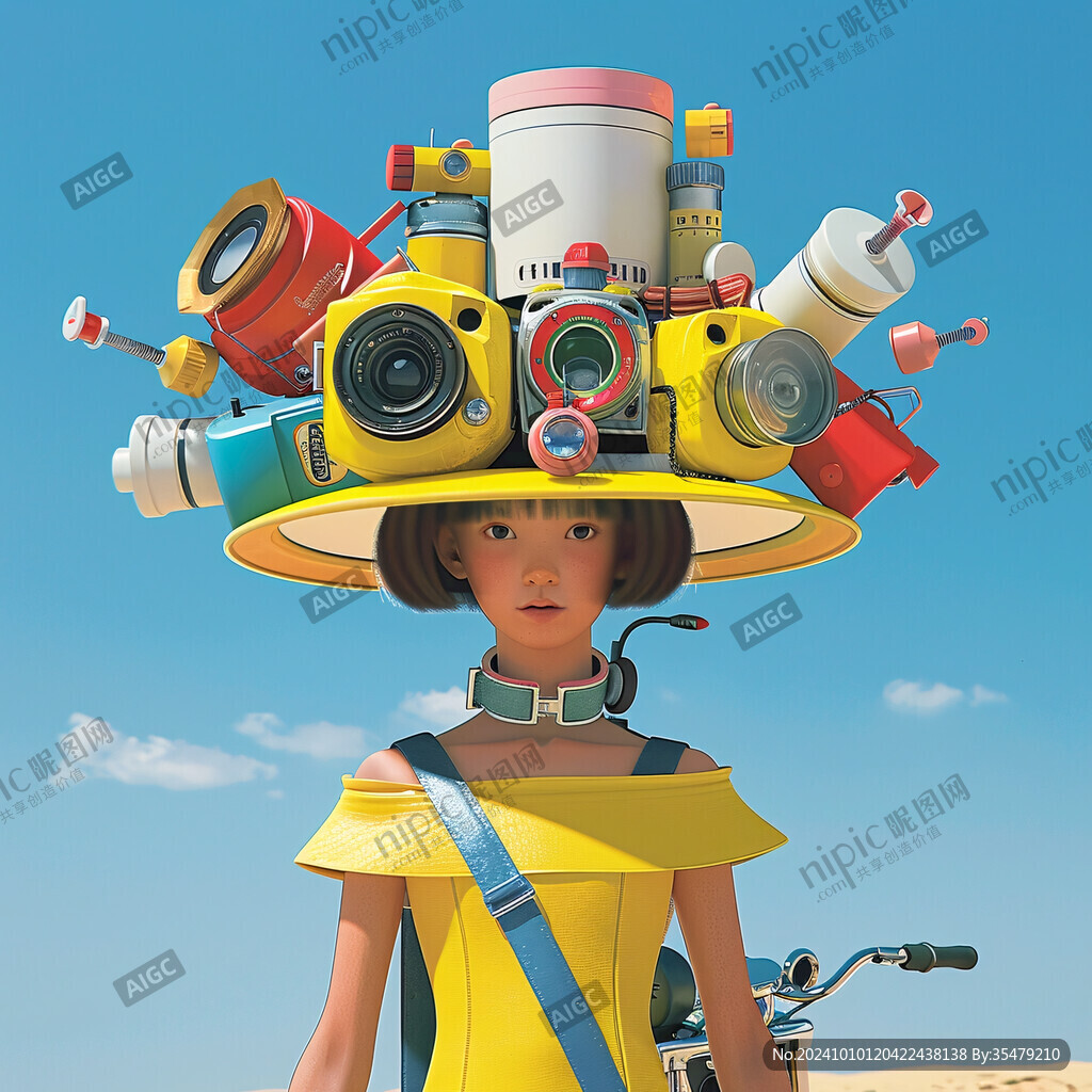 未来科幻卡通形象