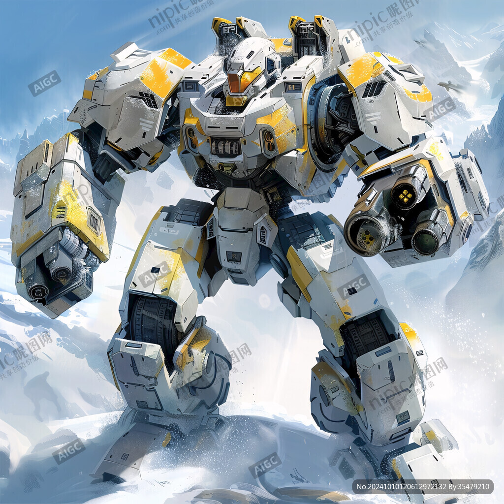 机甲风卡通人物