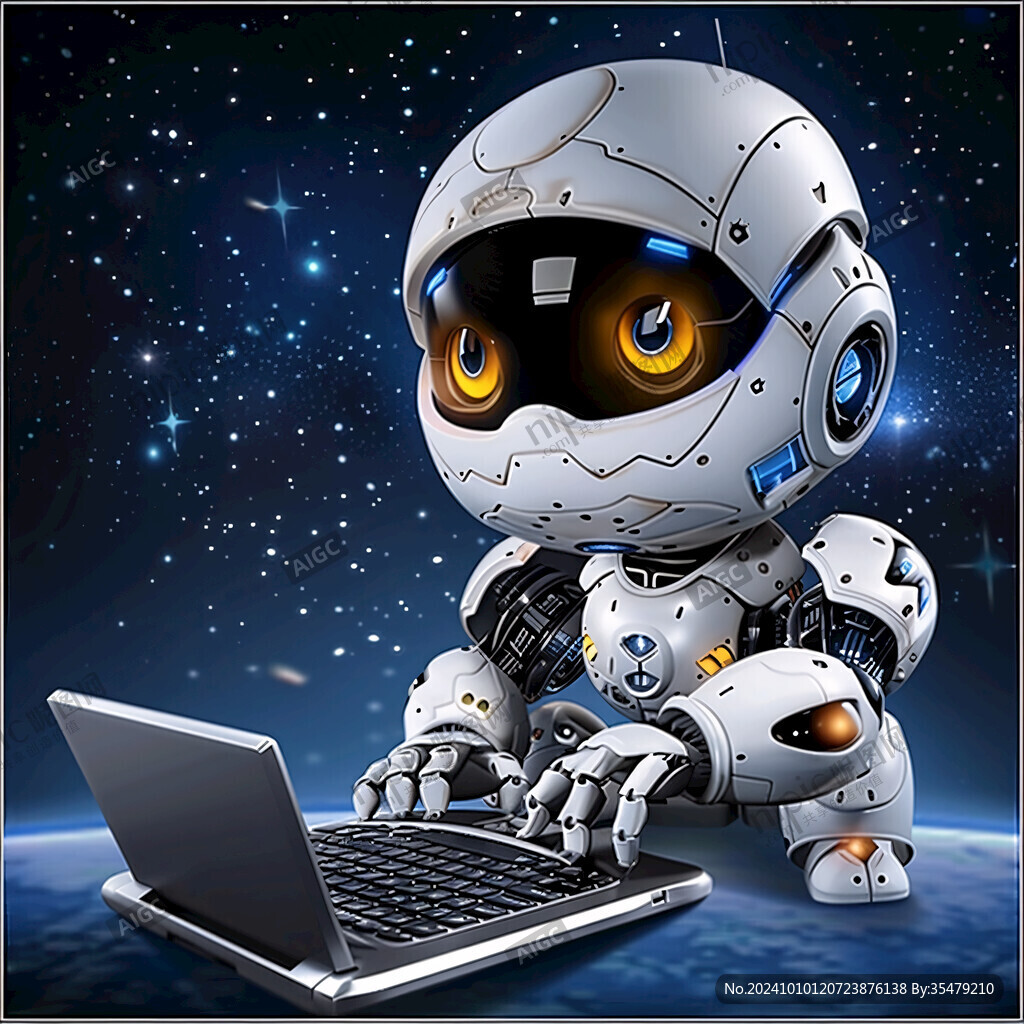 科技感卡通形象设计