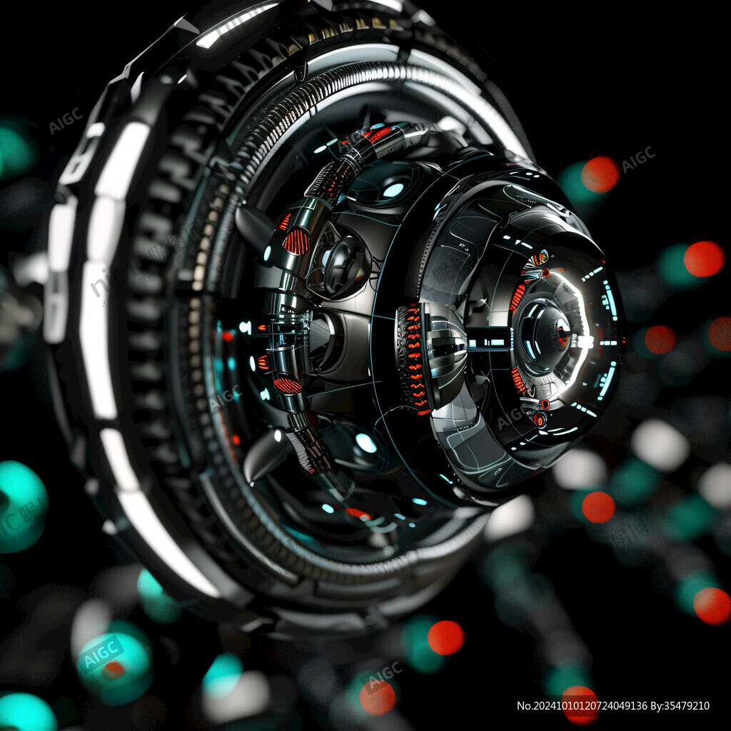 后现代机械科幻未来派