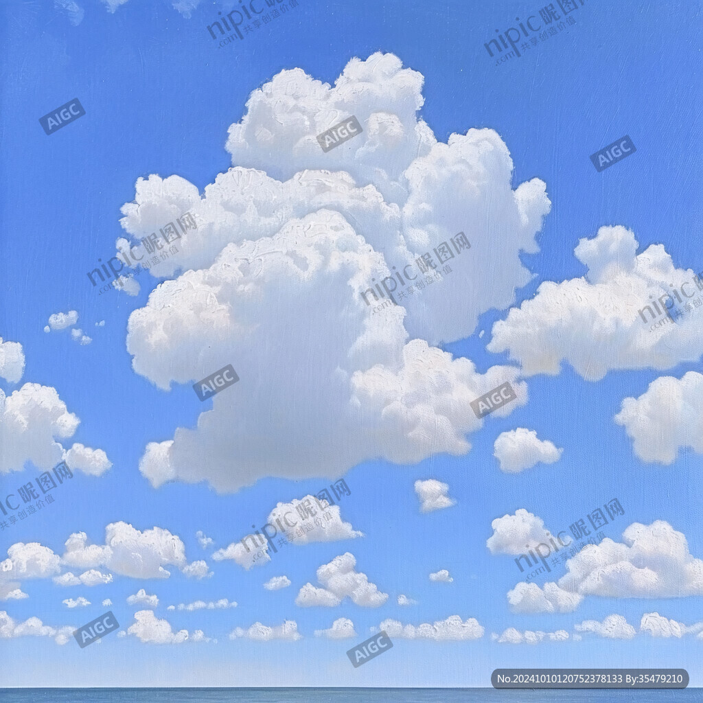 动漫白云素材
