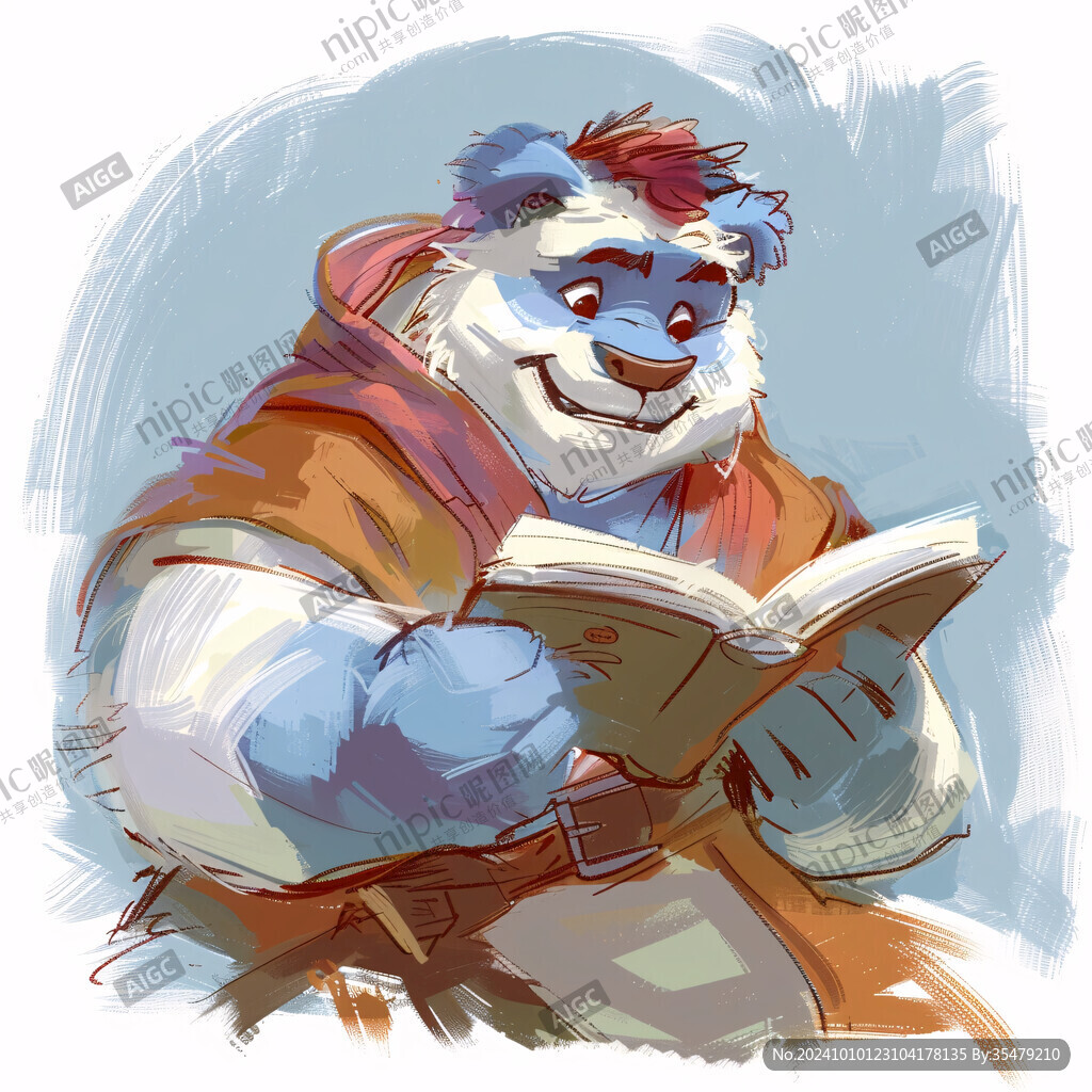 北极熊拟人形象