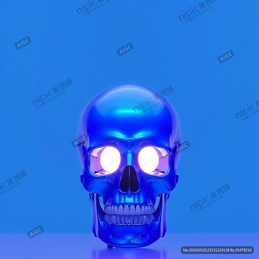 天外来客蓝色大脑门