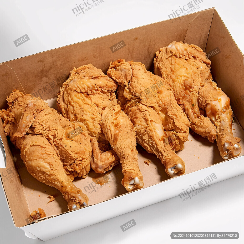 炸鸡店外卖打包设计