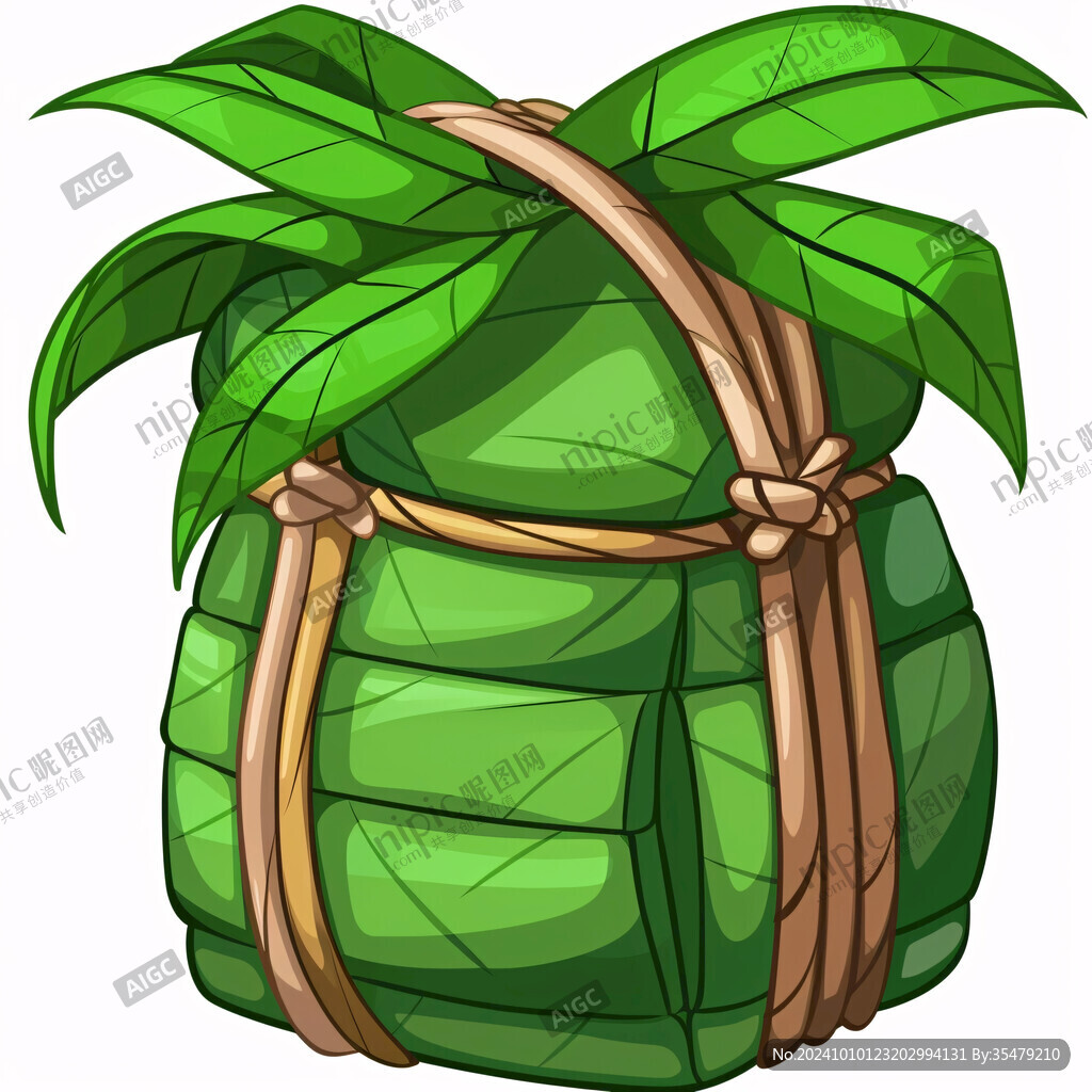 手绘椰子插画