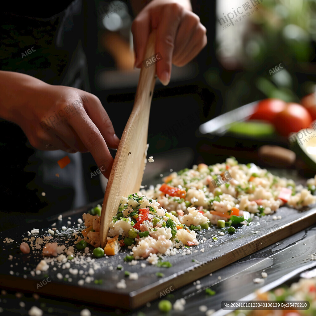 手剥鲜虾小豌豆