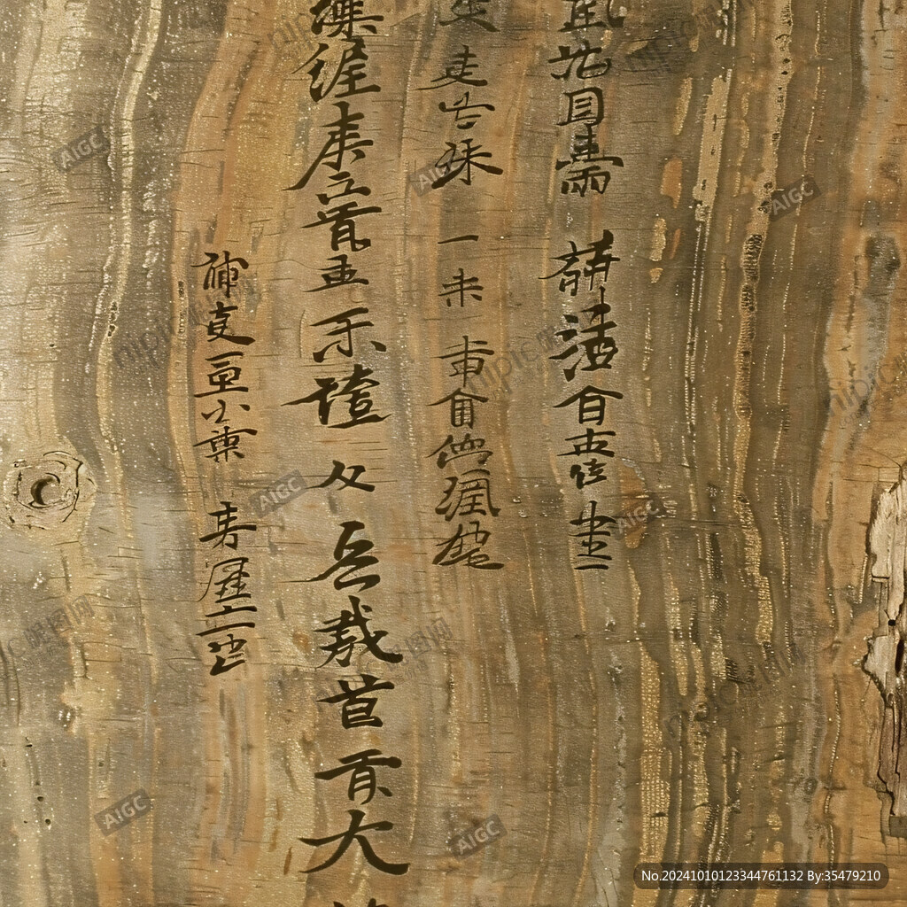 6世纪龟兹文木牍