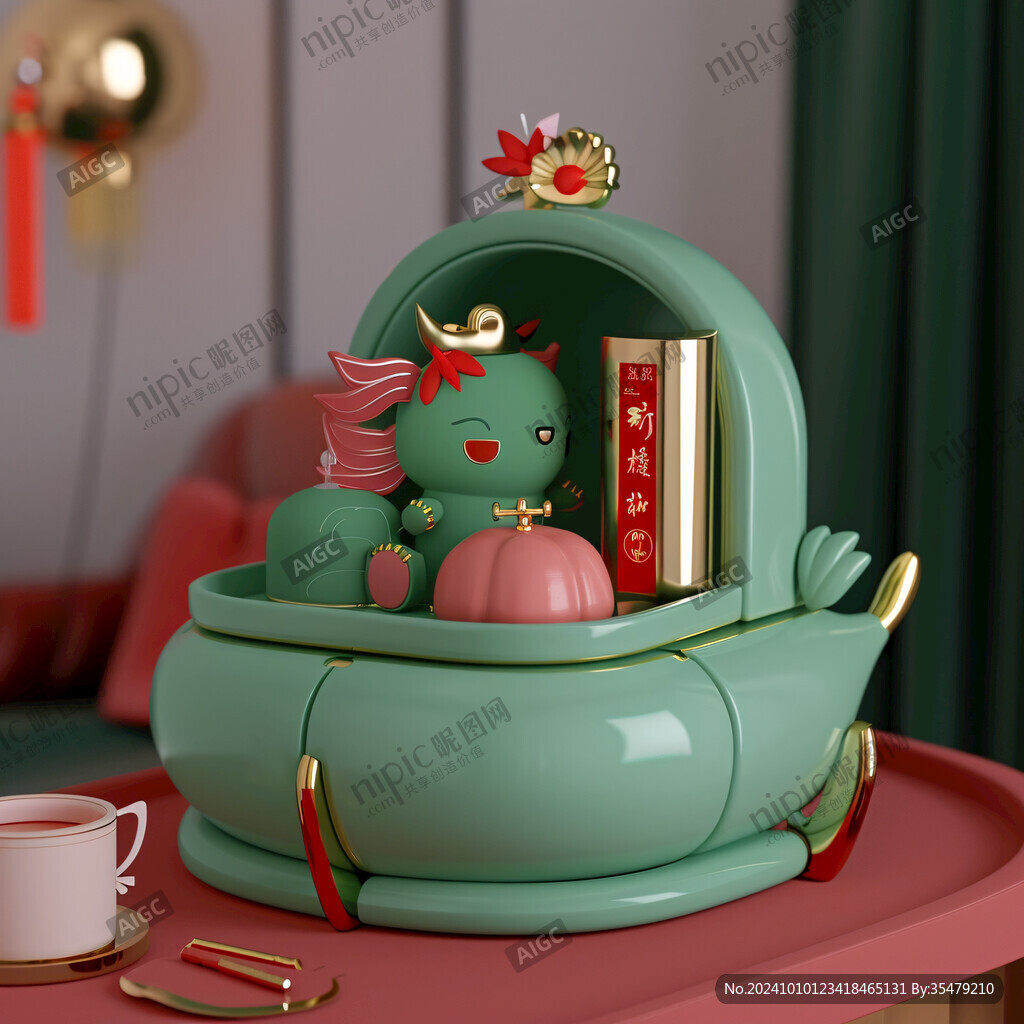 2024龙年元宵美陈