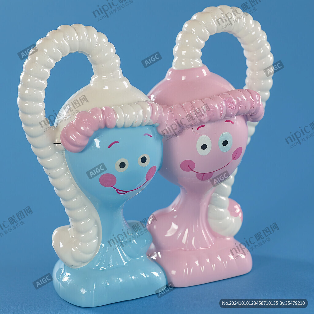 卡通情侣人物摆件