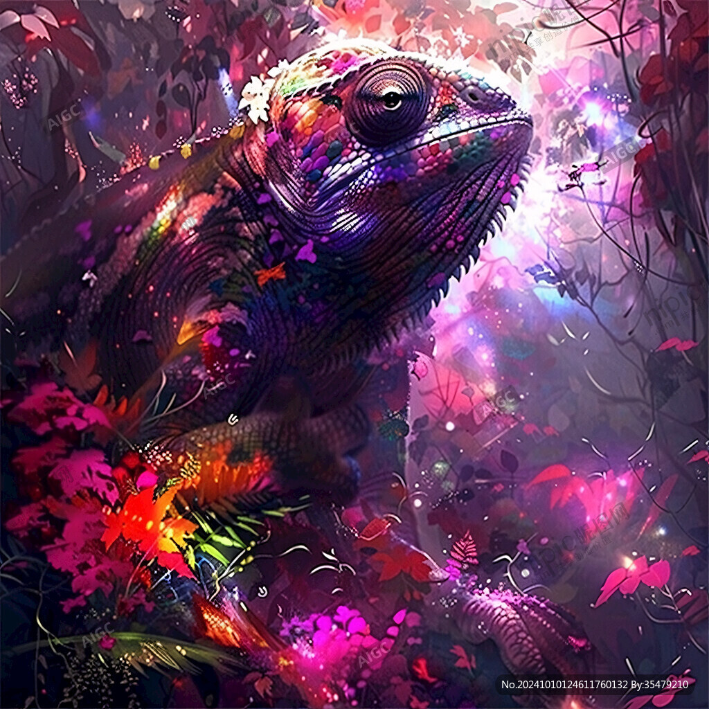 奇幻生物插画