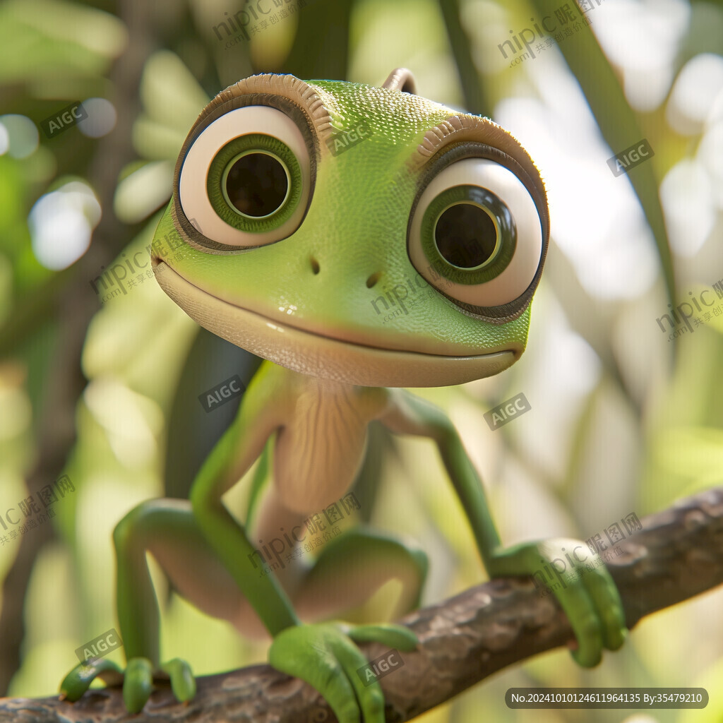 个性卡通小青蛙青蛙