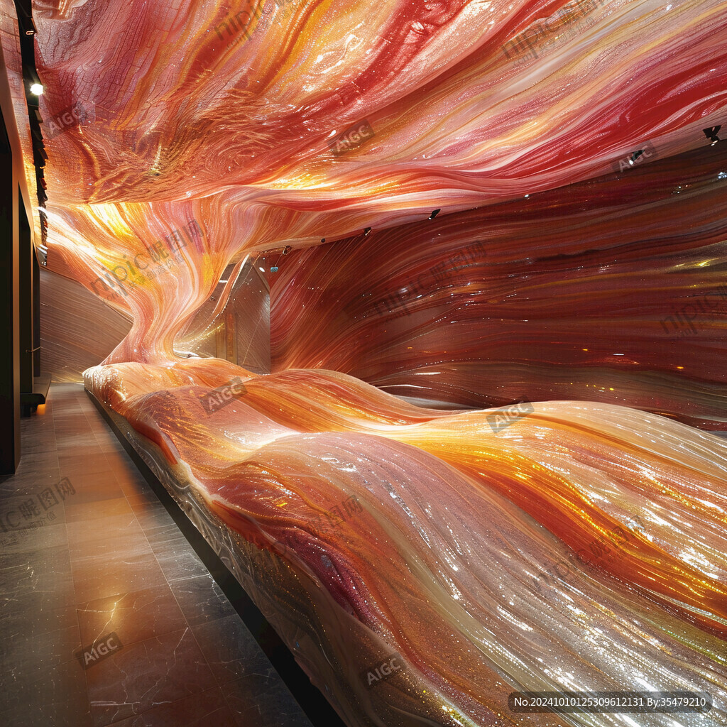 幻彩丝带空间艺术