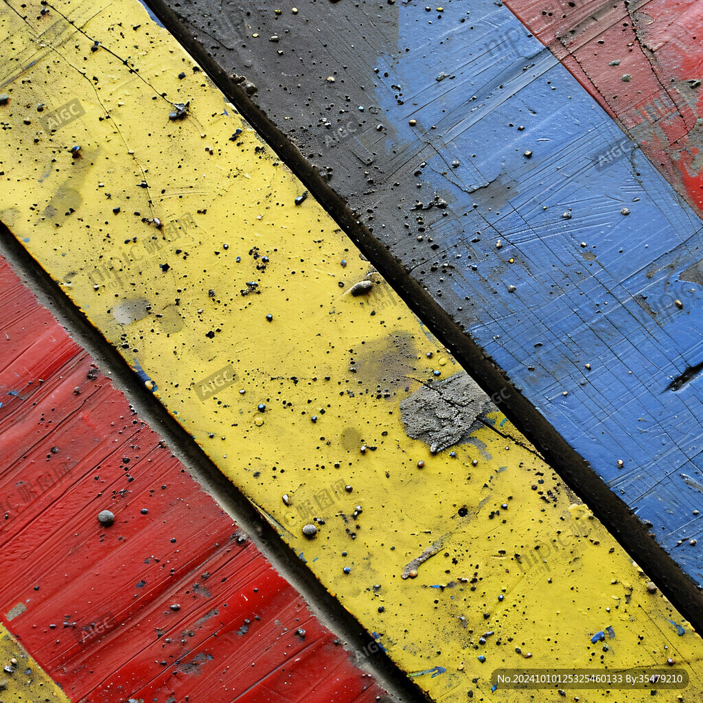 色彩斑澜的墙壁地基